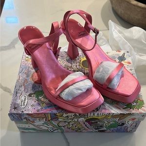 Jeffrey Campbell Women’s Heels - Size 9 - Pink Satin